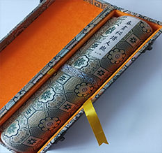 灵石书画装裱案例